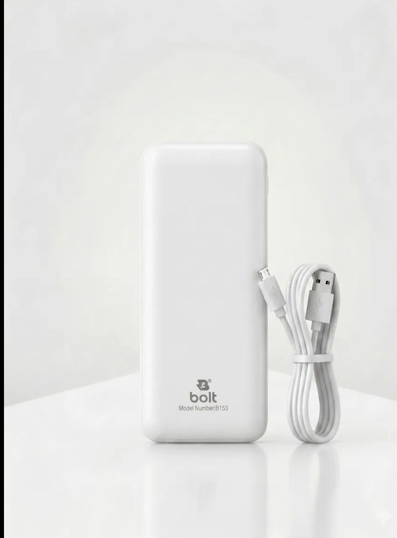 Bolt B153 Power Bank 20000mAh – Fast Charge, Kabhi Bhi Kahin Bhi!