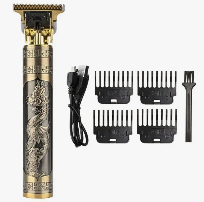 Dragon T9 Pro Trimmer 🐉 | Metal Body | USB Rechargeable