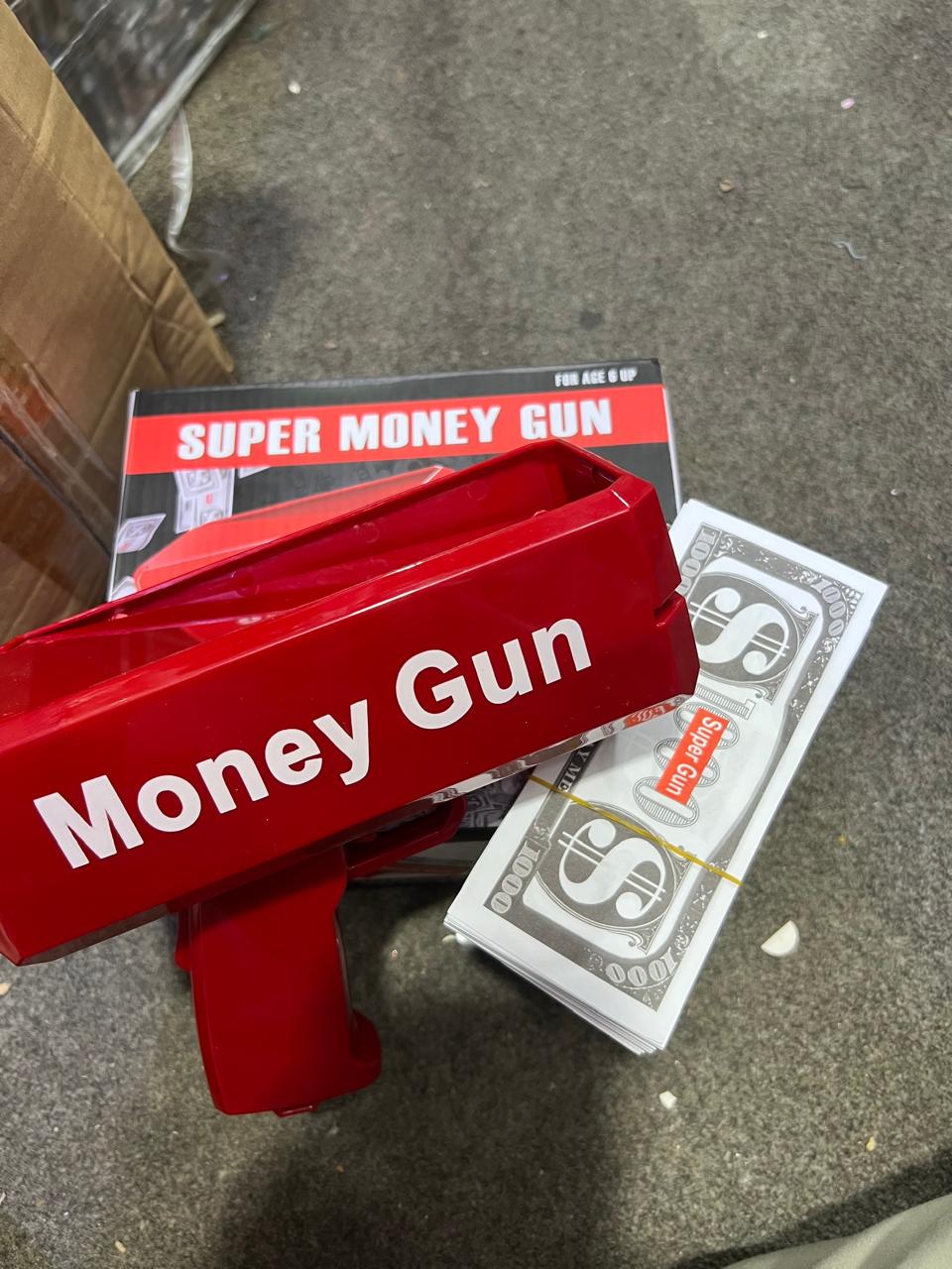 Super Money Gun – Money Rain Gun | Fun Party Toy | Free Delivery